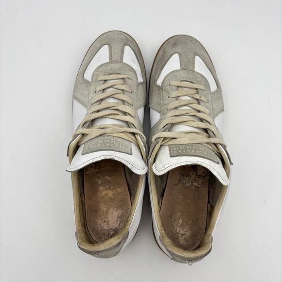 Maison Margiela Low GAT Khaki Shoes Sneakers Men\'s 47 US 14 Rare main image 15